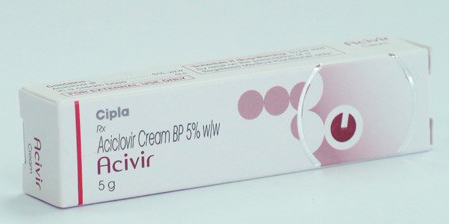 (generic Zovirax) Acivir Acyclovir Cream 5 grams