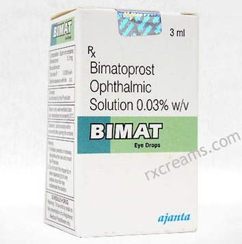 We are official distributors of Bimat bimatoprost 0.03% solution, manufactured by Ajanta Pharmaceuticals.