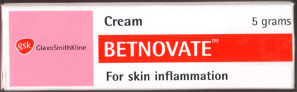 Betnovate Betamethasone valerate Cream 5 grams
