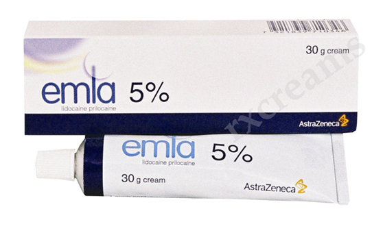 Emla Lidocaine 2.5% + Prilocaine 2.5% Cream 30 grams. Emla lidocaine prilocaine cream 30 grams, topical anesthetic, numbing cream for tattoos and prolonging sexual intercourse.