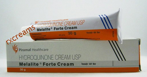 Melalite Forte Hydroquinone 4% Cream 120 grams (30 grams x 4 tubes)