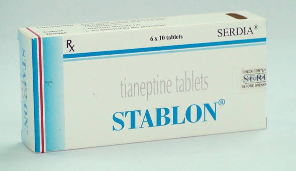 Stablon Tieneptine 12.5 mg tablets for anxiety, panic, OCD disorder.